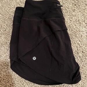 Lululemon Black Athletic Skirt